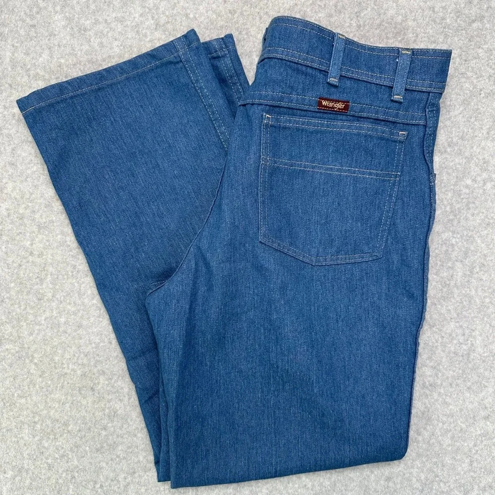 Wrangler Men's 36x30 Regular Fit Blue Jeans Y2K Classic Straight‎ Leg Denim NWOT